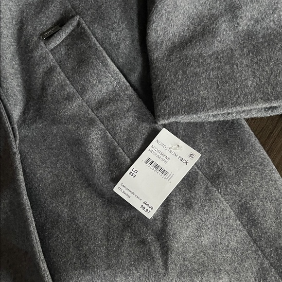 Michael Kors Charcoal Coat - Picture 2 of 2